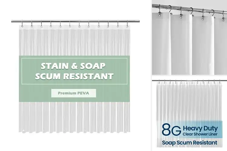 Detailed view of Best 72 Inch Shower Curtain Liner