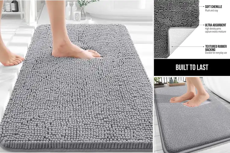 Detailed view of Best Absorbent Bath Mats: Top Picks for Cozy, Dry Floors