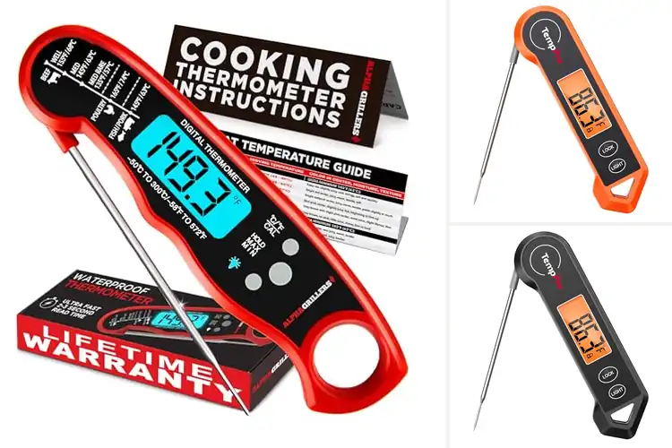 Detailed view of Best Backlit Digital Thermometers For Night Grilling