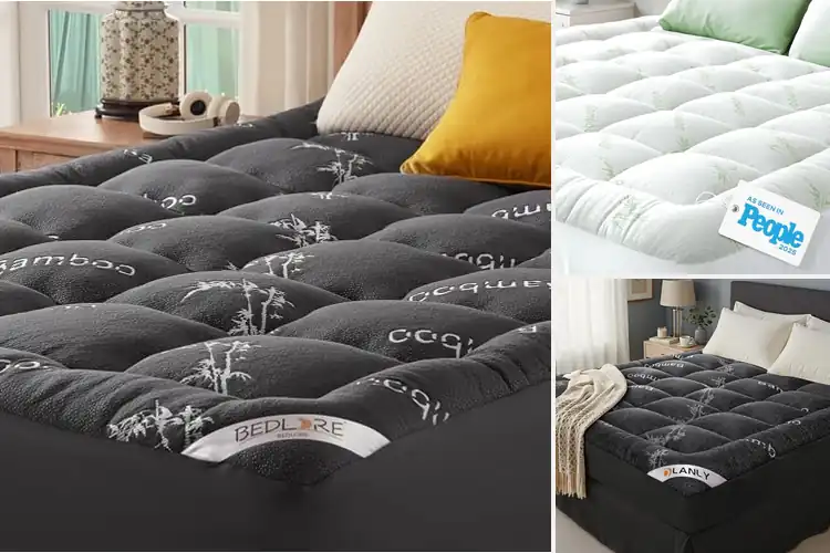 Detailed view of Best Bamboo Fiber Mattress Topper