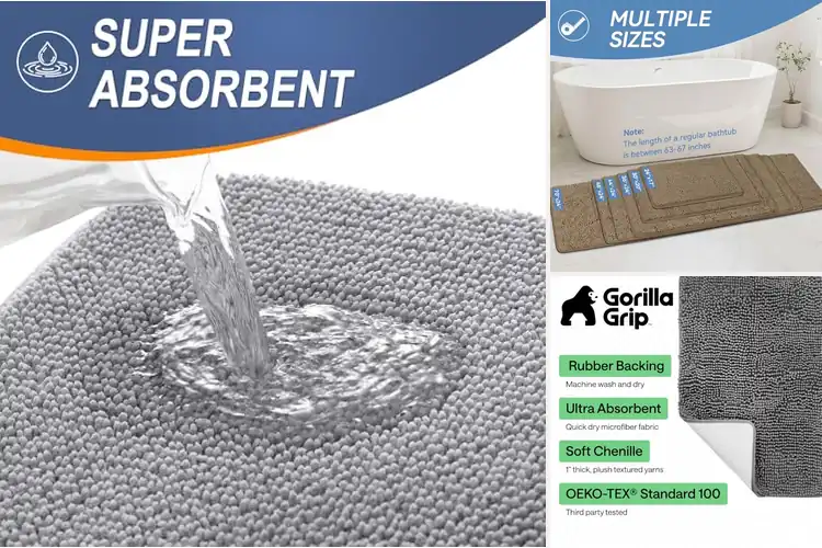 Detailed view of Best Bath Rug Mats