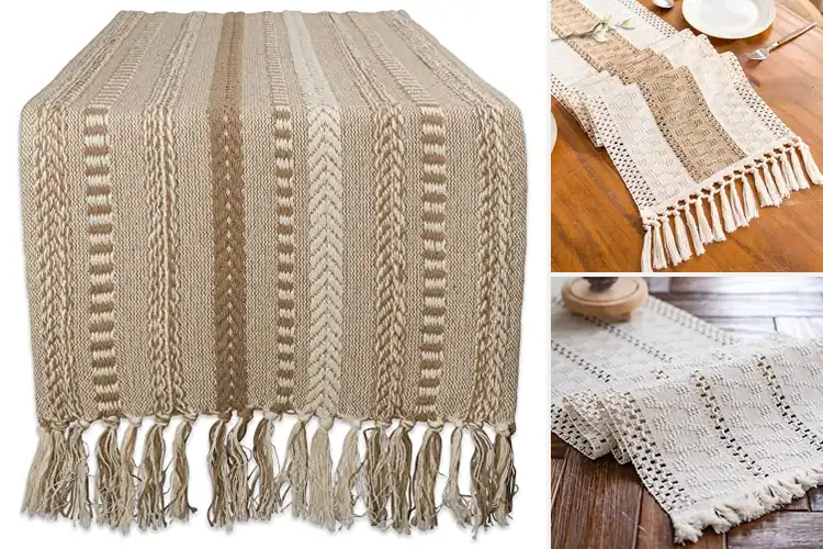 Detailed view of Best Boho Table Runners