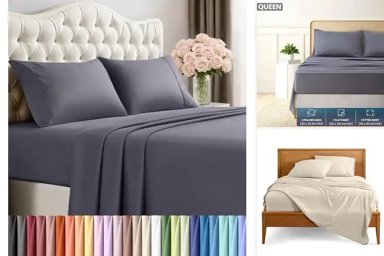 Detailed view of Best Brushed Microfiber Sheets