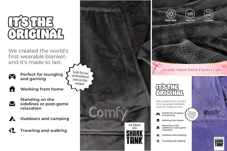 Detailed view of Best Comfort Wearable Blanket