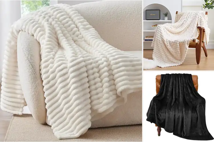 Detailed view of Best Couch Throws: 10 Cozy Picks to Elevate Your Home Style