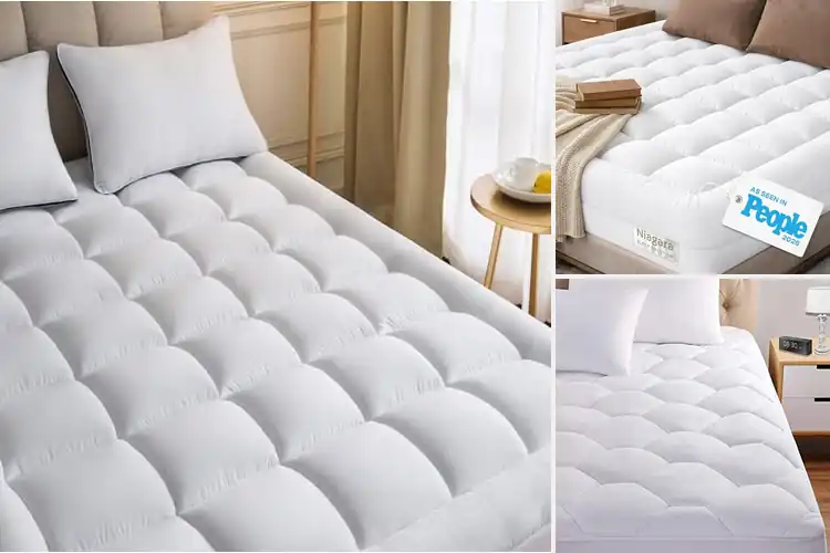 Detailed view of Best Deep Pocket Mattress Topper 8-20 Inch Deep