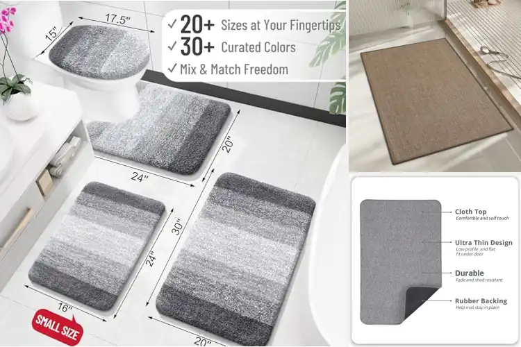Detailed view of Best Durable Bathroom Mat