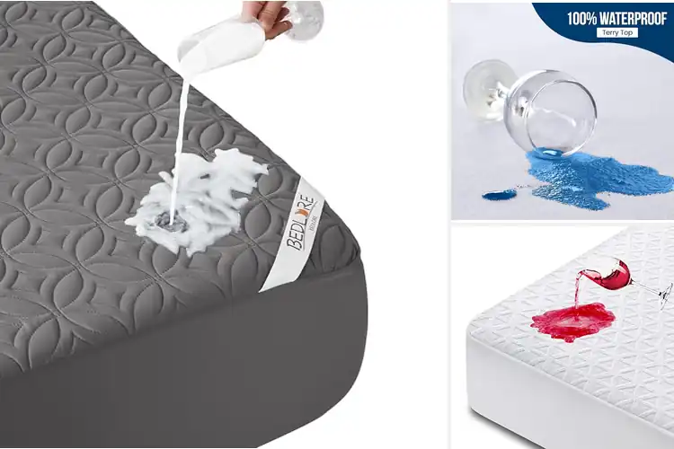 Detailed view of Best Durable TPU Backing Mattress Protector