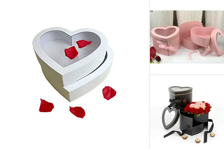 Detailed view of Best Flower Heart Shape Boxes: Top 10 Elegant Gift Ideas