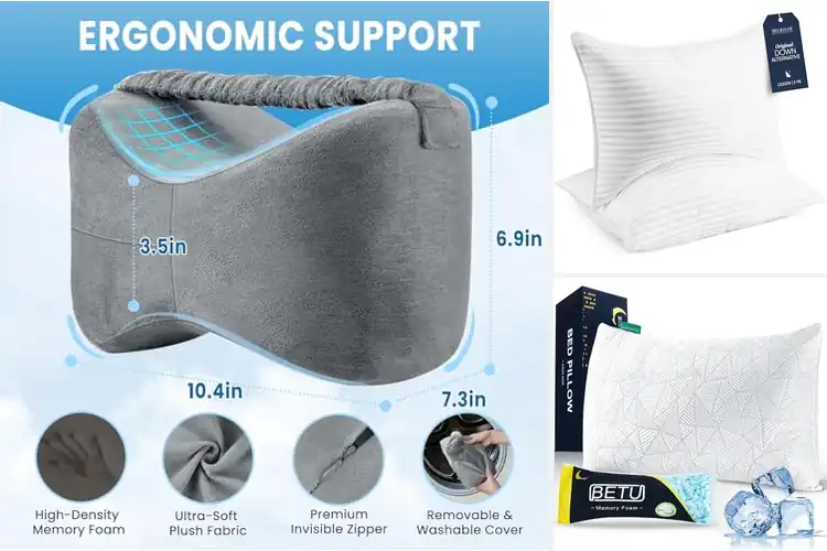 Detailed view of Best For Side Sleepers Soft Support