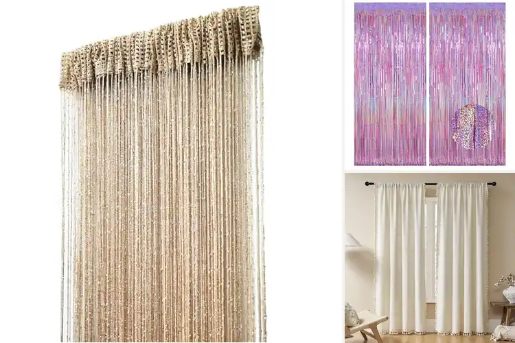 Detailed view of Best Fringe Curtains: Top 10 Stylish & Affordable Picks
