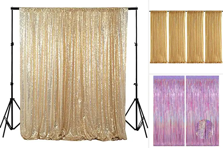 Detailed view of Best Glitter Backdrops