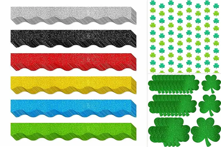 Detailed view of Best Holiday Glitter Decorations