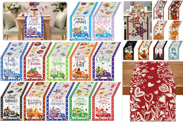 Detailed view of Best Holiday Table Runners
