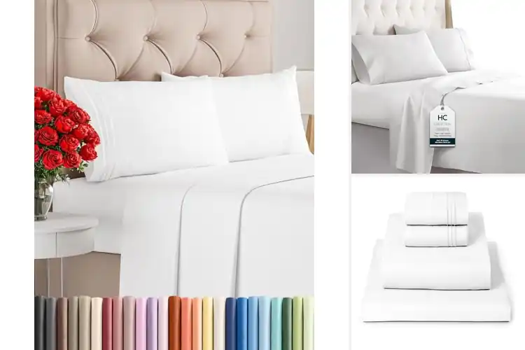 Detailed view of Best Hotel Quality Bed Sheets: Unmatched Comfort & Style
