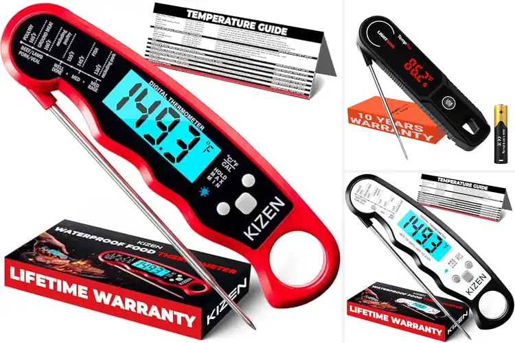 Detailed view of Best IP67 Rated Thermometers For Grilling