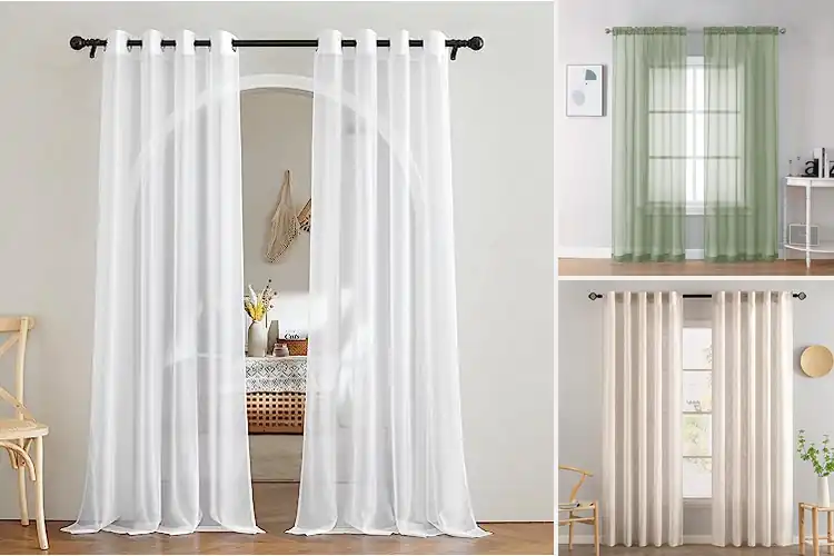 Detailed view of Best Lightweight Curtains: Top 10 Stylish & Easy-Care Picks