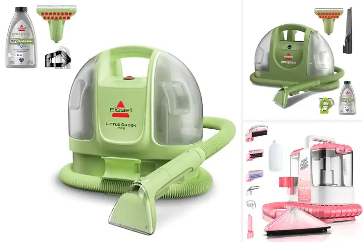 Detailed view of Best Little Green Mini Portable Carpet Cleaners