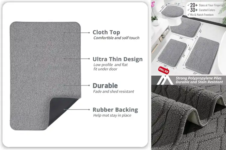 Detailed view of Best Machine Washable Mats