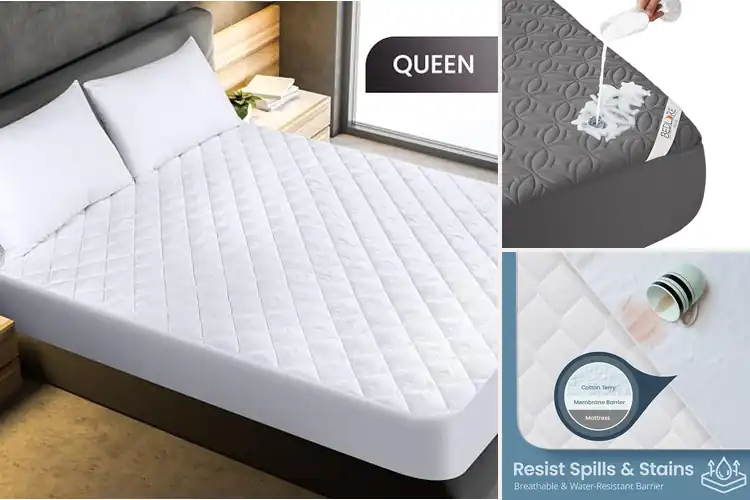 Detailed view of Best Machine Washable Mattress Pad Cover