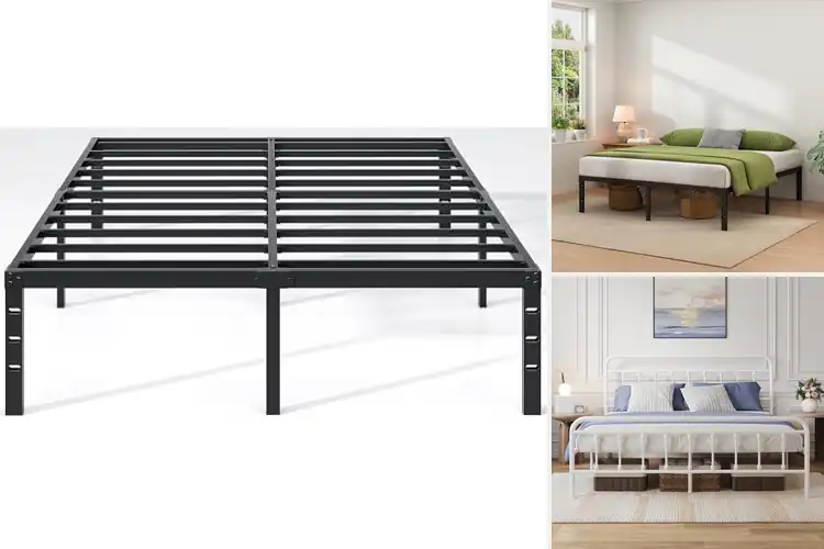 Detailed view of Best Metal Bed Frames