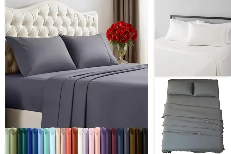 Detailed view of Best Microfiber Bed Sheet Sets