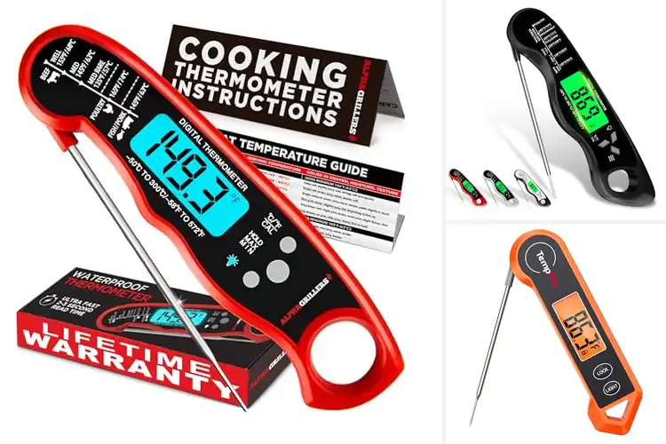 Detailed view of Best Multi Use Food Thermometers For BBQ