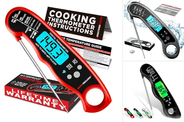 Detailed view of Best Multi Use Food Thermometers For Cooking