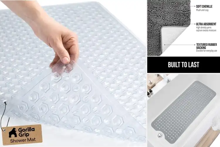 Detailed view of Best Non-Slip Bath Mats