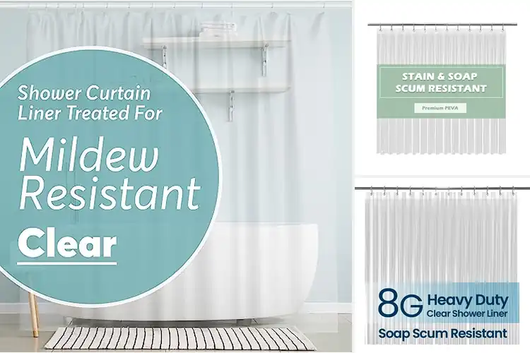 Detailed view of Best Odorless Shower Curtains