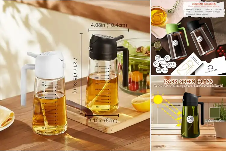 Detailed view of Best Oil Mister Bottles: 10 Top Picks for Healthier Cooking