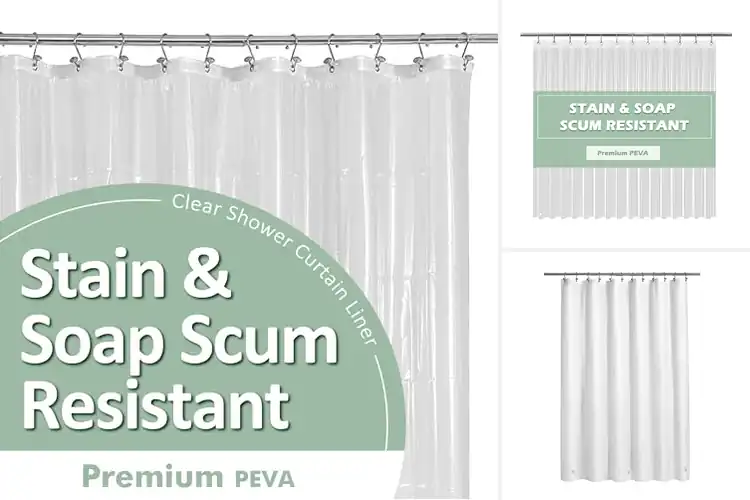 Detailed view of Best PEVA Shower Liners