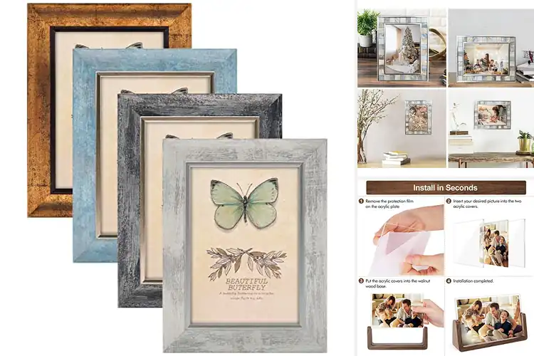 Detailed view of Best Picture Frames for Gifts: Cherish Memories Forever