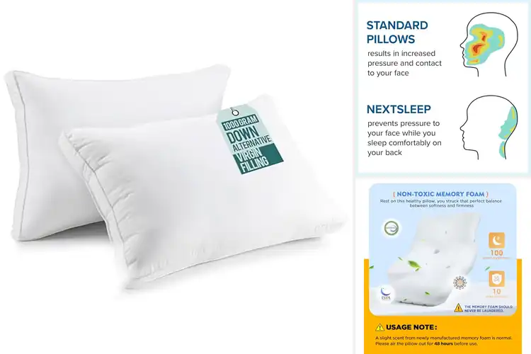 Detailed view of Best Pillows for Back Sleepers