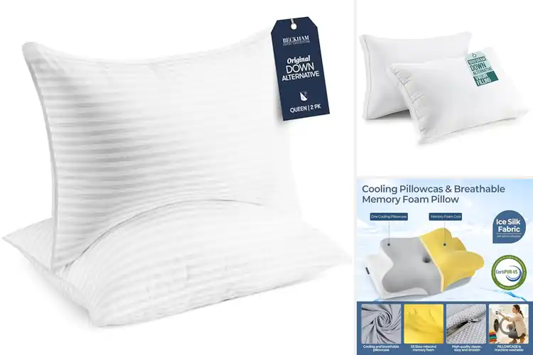 Detailed view of Best Pillows for Side Sleepers