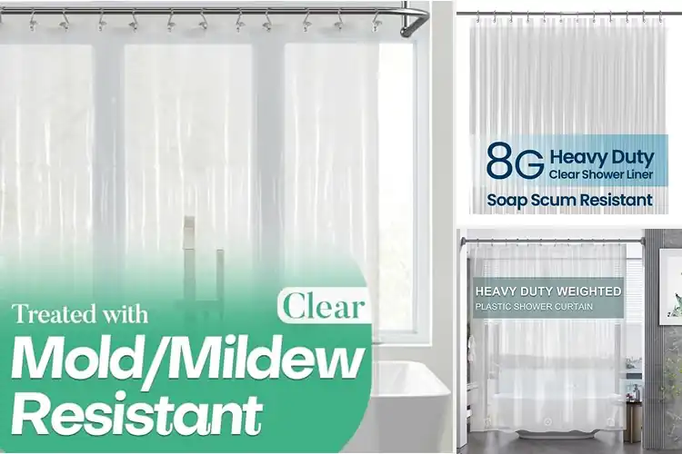 Detailed view of Best Plastic Shower Curtains