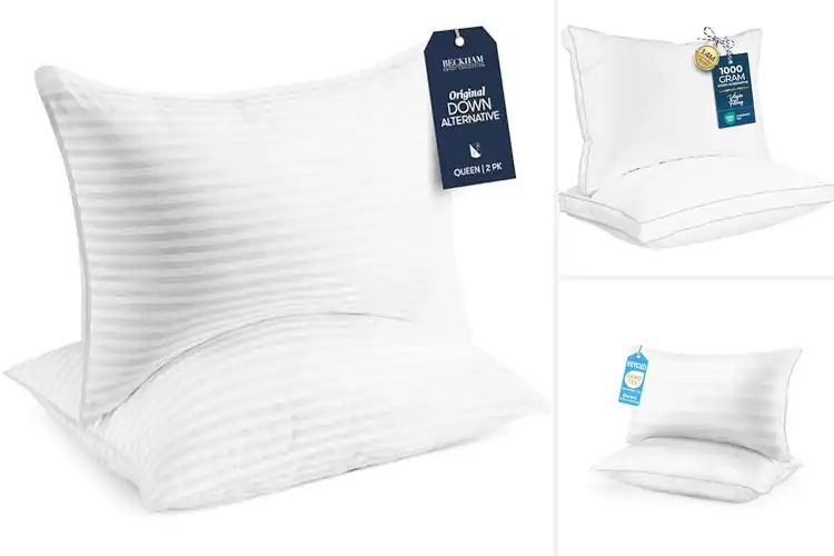 Detailed view of Best Plush Hotel Style Pillows
