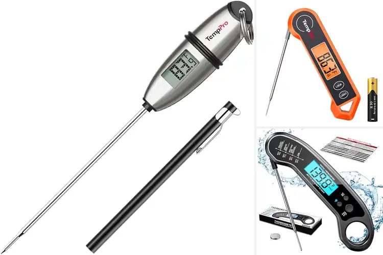 Detailed view of Best Pre-Calibrated Digital Thermometers For Cooking