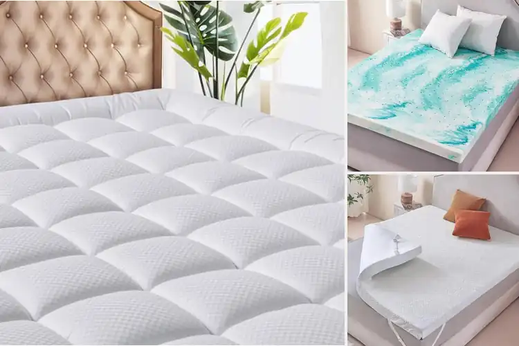 Detailed view of Best Queen Size Mattress Topper 60×80