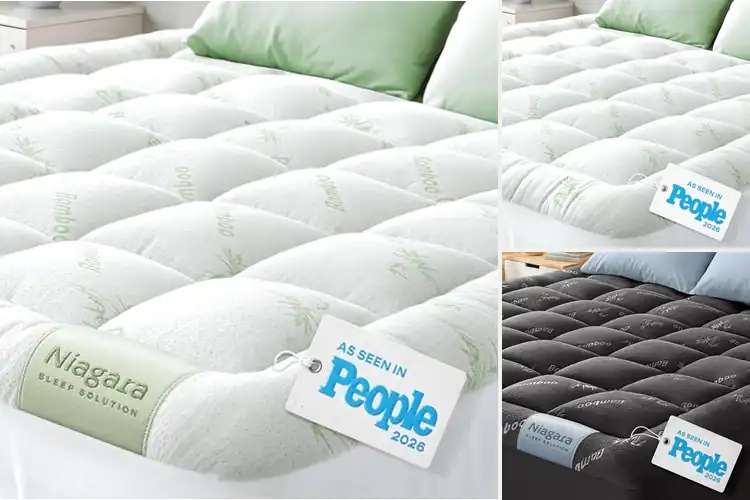 Detailed view of Best Rayon Derived From Bamboo Mattress Topper