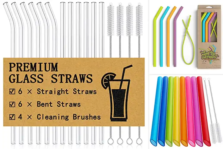 Detailed view of Best Reusable Straws