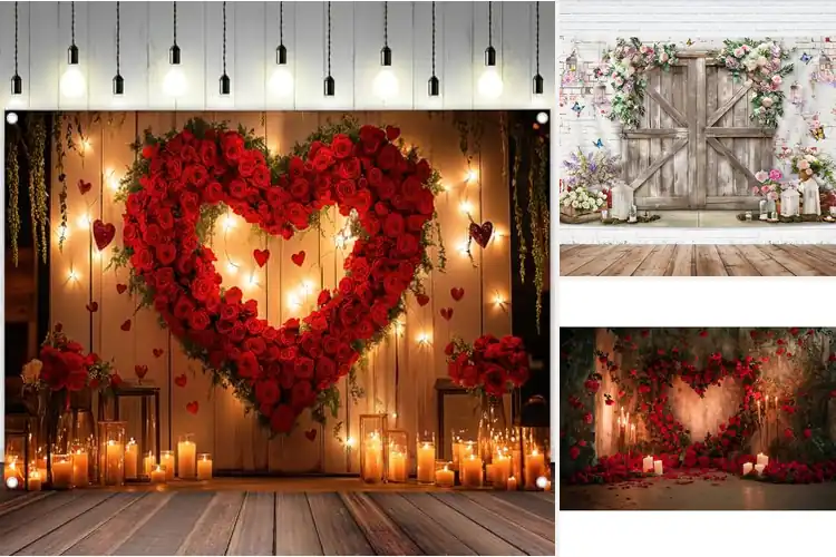 Detailed view of Best Romantic Backdrops to Elevate Your Special Moments