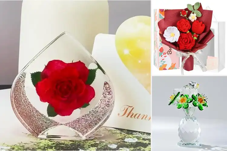 Detailed view of Best Romantic Flower Keepsakes