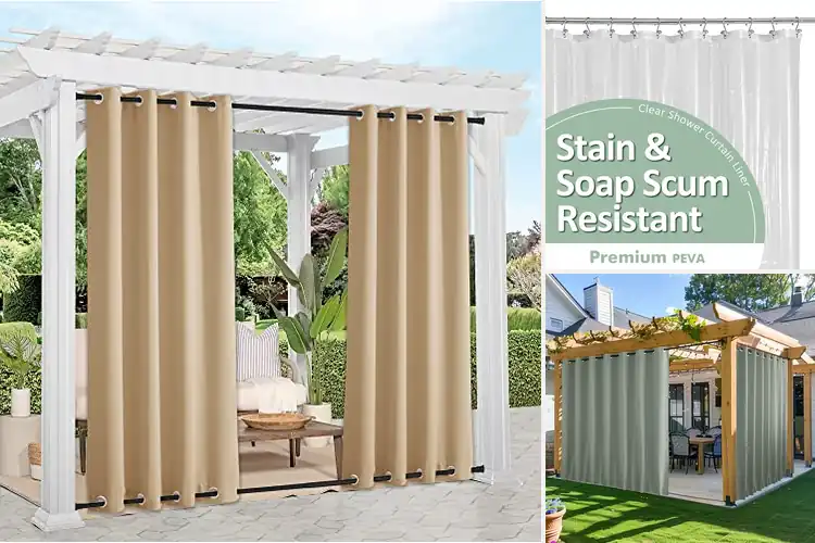 Detailed view of Best Rustproof Grommet Curtains