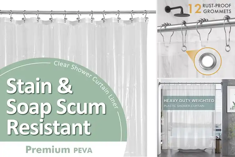 Detailed view of Best Rustproof Grommet Shower Liners