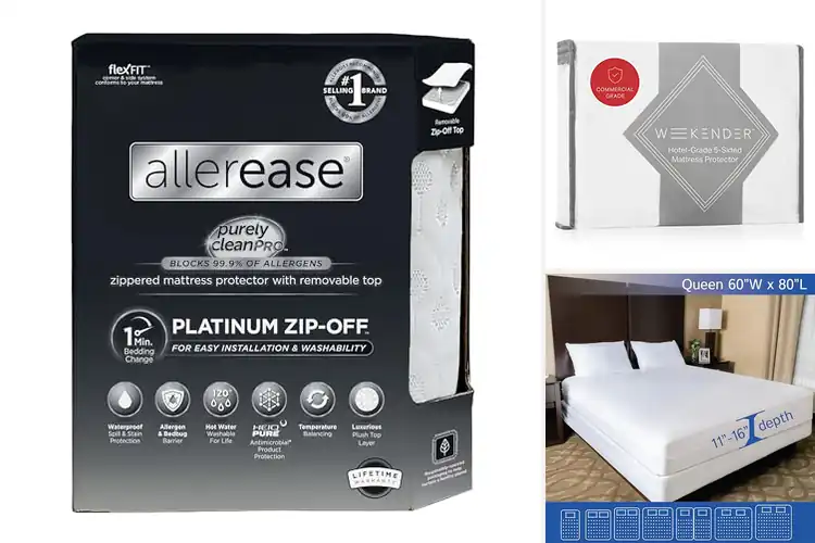 Detailed view of Best Seam Built Mattress Protector