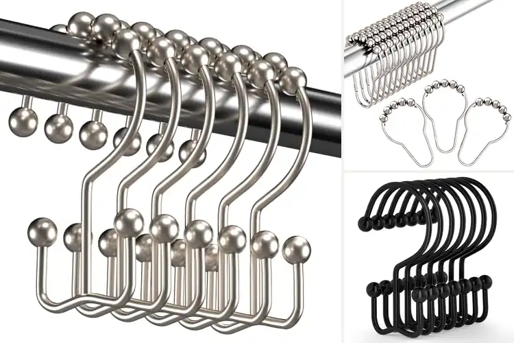 Detailed view of Best Shower Curtain Hooks