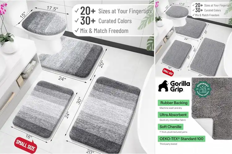 Detailed view of Best Soft Bath Mats