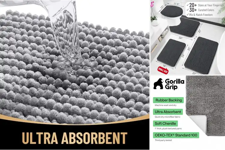 Detailed view of Best Soft Chenille Rugs