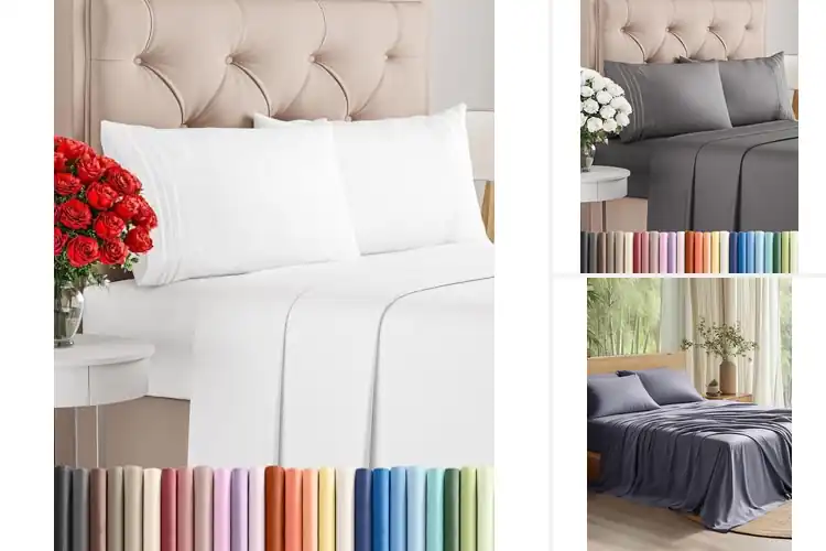 Detailed view of Best Soft Cooling Sheet Sets: Sleep Cool & Luxuriously